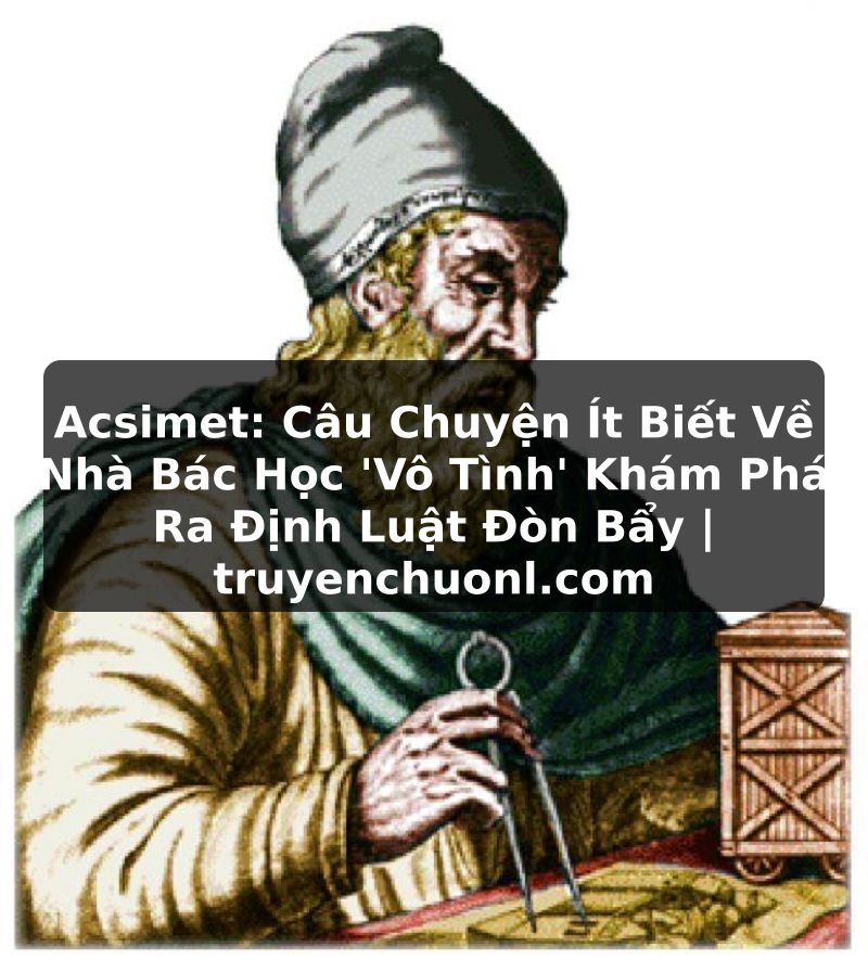 Acsimet: Câu Chuyện Ít Biết Về Nhà Bác Học 'Vô Tình' Khám Phá Ra Định Luật Đòn Bẩy | truyenchuonl.com