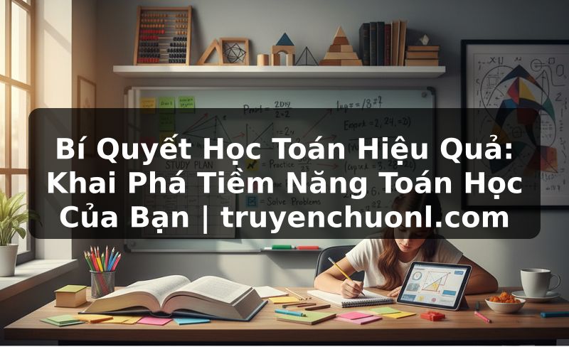 Bí Quyết Học Toán Hiệu Quả: Khai Phá Tiềm Năng Toán Học Của Bạn | truyenchuonl.com