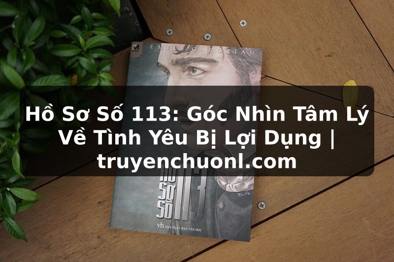 Hồ Sơ Số 113: Góc Nhìn Tâm Lý Về Tình Yêu Bị Lợi Dụng | truyenchuonl.com