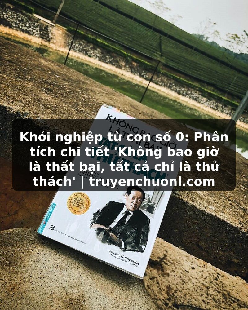 Khởi nghiệp từ con số 0: Phân tích chi tiết 'Không bao giờ là thất bại, tất cả chỉ là thử thách' | truyenchuonl.com