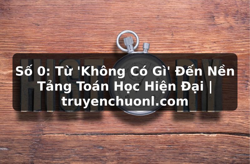 Số 0: Từ 'Không Có Gì' Đến Nền Tảng Toán Học Hiện Đại | truyenchuonl.com
