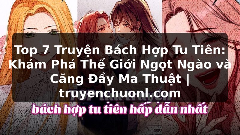 Top 7 Truyện Bách Hợp Tu Tiên: Khám Phá Thế Giới Ngọt Ngào và Căng Đầy Ma Thuật | truyenchuonl.com