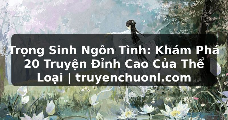 Trọng Sinh Ngôn Tình: Khám Phá 20 Truyện Đỉnh Cao Của Thể Loại | truyenchuonl.com